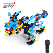 DWI Dowellin Building Block Robotic Remote Control Dragon DIY Robot